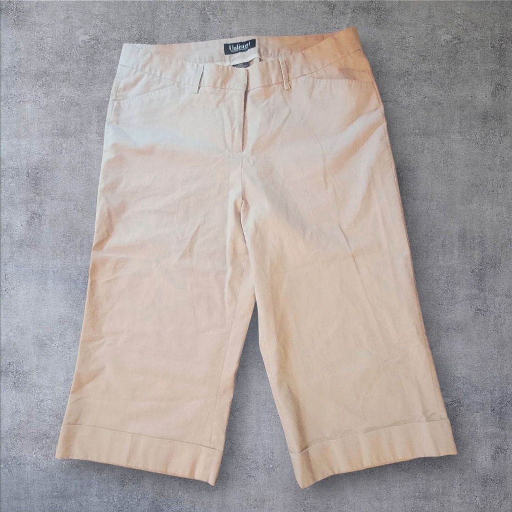 UNLISTED - Kenneth Cole - Stretch Cotton Pinstripe Capri -